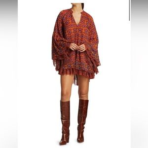Free People | NWT | Gabi Printed Tunic Dress | Size M